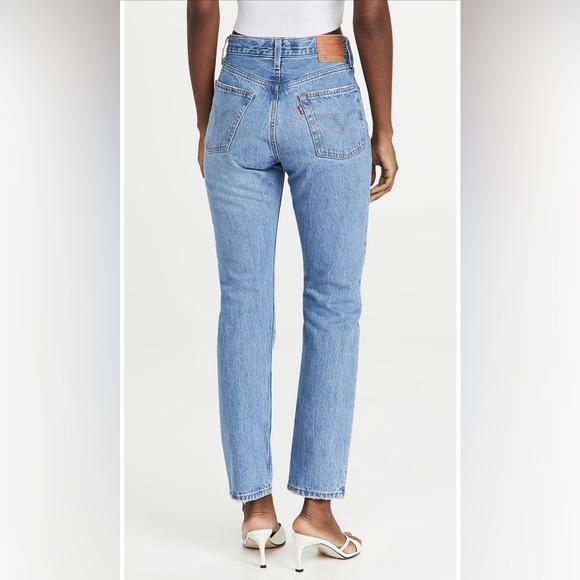 Levi’s 501 straight jeans with distressing - Picture 4 of 12